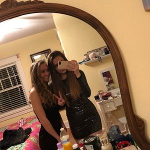 sparkly mini dress from nordstrom rack